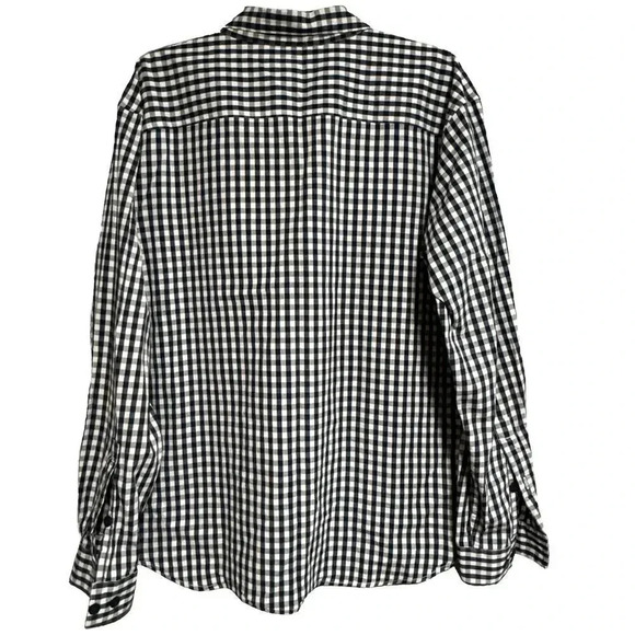 COLUMBIA Men’s Rapid Rivers™ II Long Sleeve Navy Gingham Button Up Size XL - Picture 2 of 5
